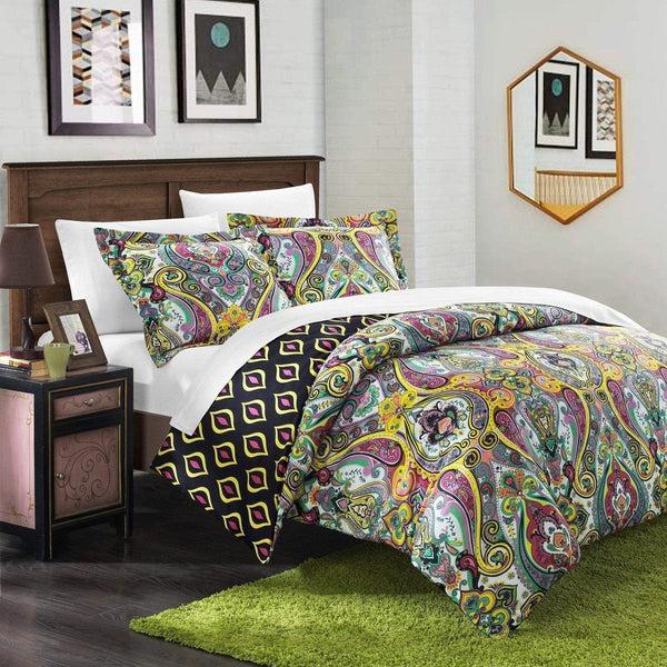 chic home Delhi 7 Piece Boho Duvet Cover Set