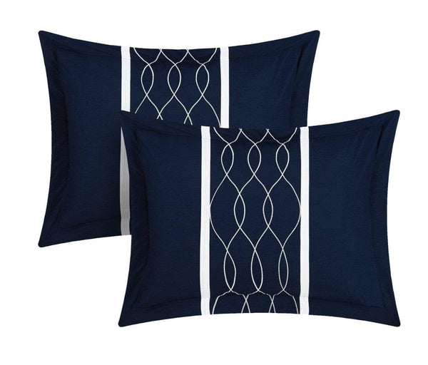 Chic Home Dinah 24 Piece Color Block Comforter Set