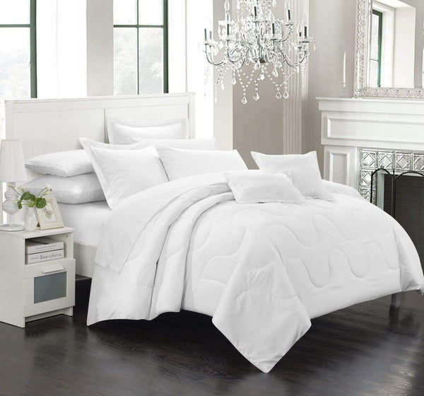 chic home Donna 7 Piece Comforter Set