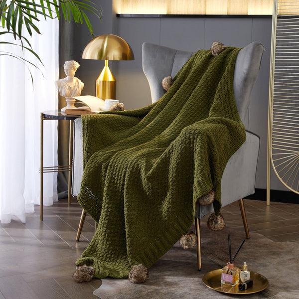 Chic Home Dorsey Knitted Throw Blanket