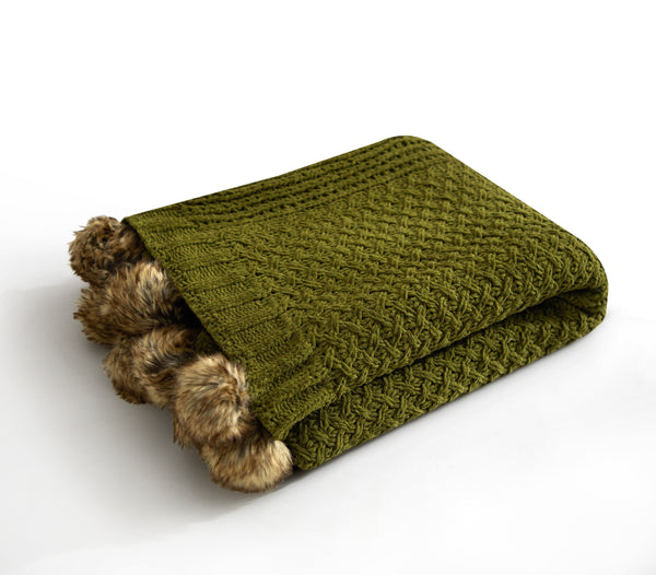 Chic Home Dorsey Knitted Throw Blanket