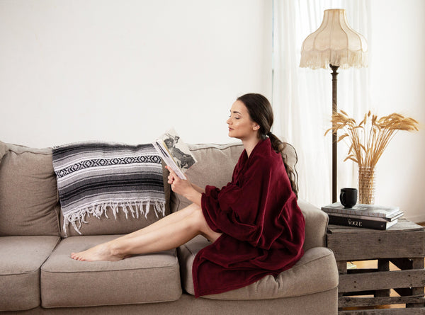 Chic Home Elke Plush Faux Fur Fleece Wrap