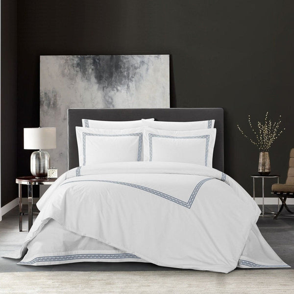 chic home Ella 7 Piece Cotton Duvet Cover Set