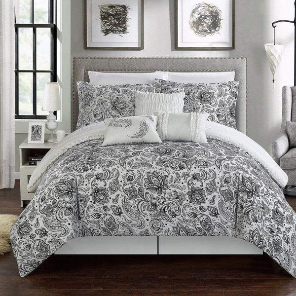 Chic Home Elle 7 Piece Reversible Comforter Set