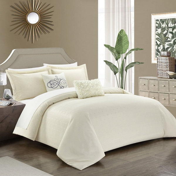 Chic Home Emery 9 Piece Stitched Comforter Set
