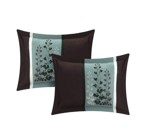 Chic Home Evan 8 Piece Floral Comforter Set