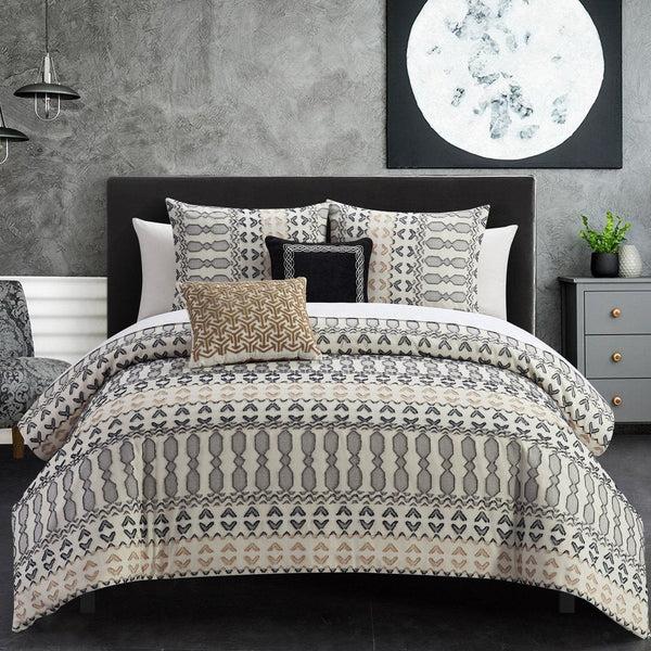 chic home Gabriella 9 Piece Cotton Comforter Set