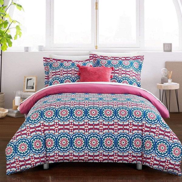 chic home Gavin 4 Piece Boho Duvet Cover Set