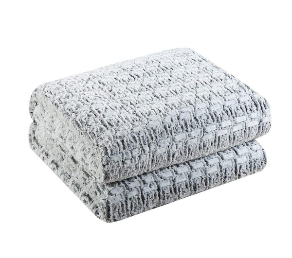 Chic Home Greece 7 Piece Faux Fur Comforter Set