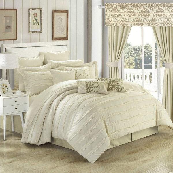 chic home Hailee 24 Piece Reversible Comforter Set