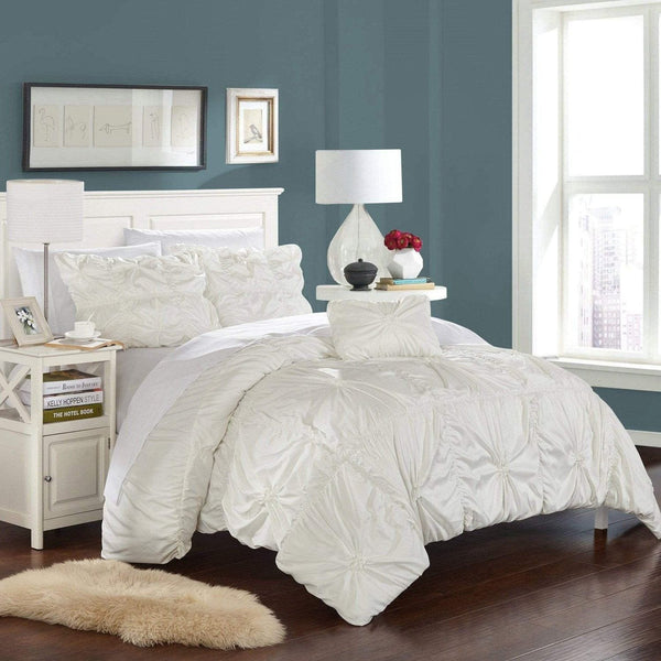 Chic Home Hamilton 4 Piece Floral Duvet Cover Set