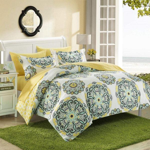 chic home Ibiza 3 Piece Boho Duvet Cover Set