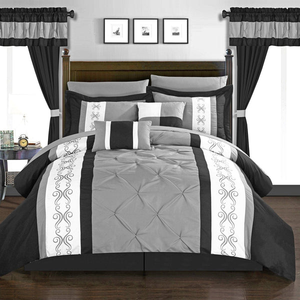 chic home Icaria 20 Piece Color Comforter Set