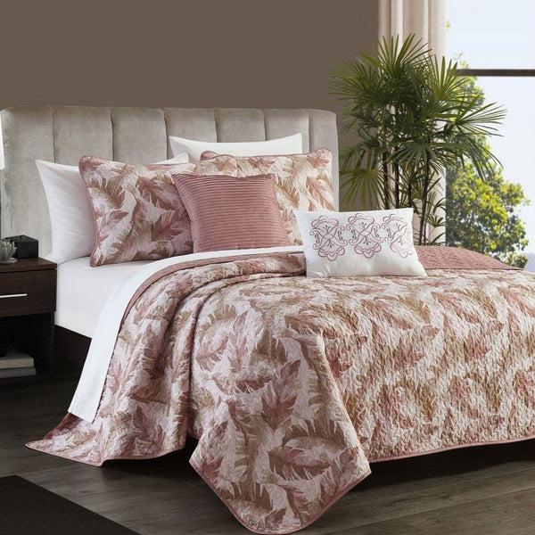 chic home Ipanema 9 Piece Floral Quilt Set