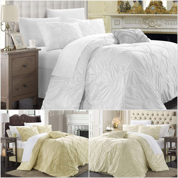 chic home Isabella 9 Piece Stitched Comforter Set
