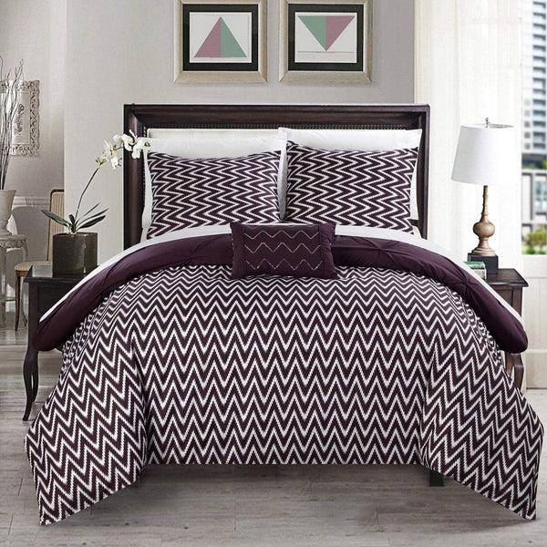 Chic Home Jacky 8 Piece Reversible Comforter Set
