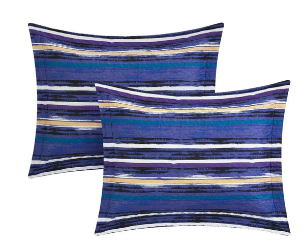 Chic Home Jaden 9 Piece Reversible Quilt Set