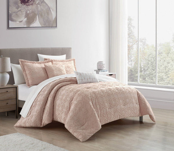 Chic Home Jane 9 Piece Jacquard Comforter Set