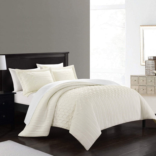Chic Home Jazmine 7 Piece Embossed Comforter Set