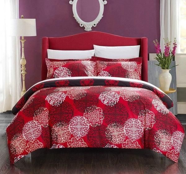 chic home Jerome 7 Piece Boho Duvet Cover Set