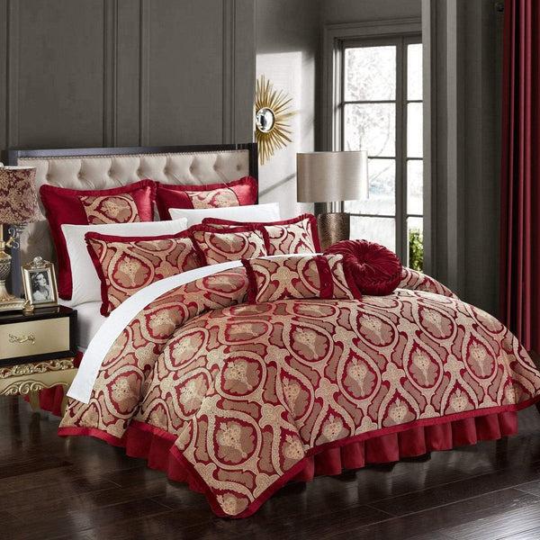 Chic Home Jodamo 9 Piece Jacquard Comforter Set