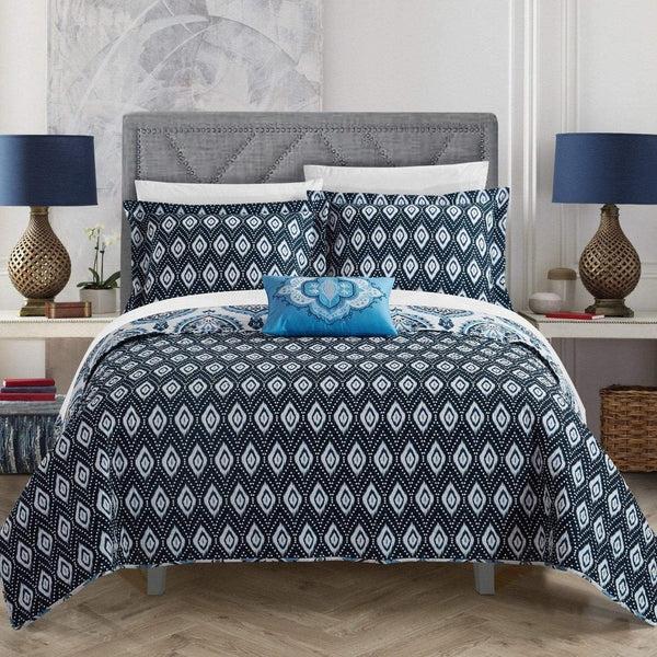 Chic Home Jolee 4 Piece Cotton Quilt Set