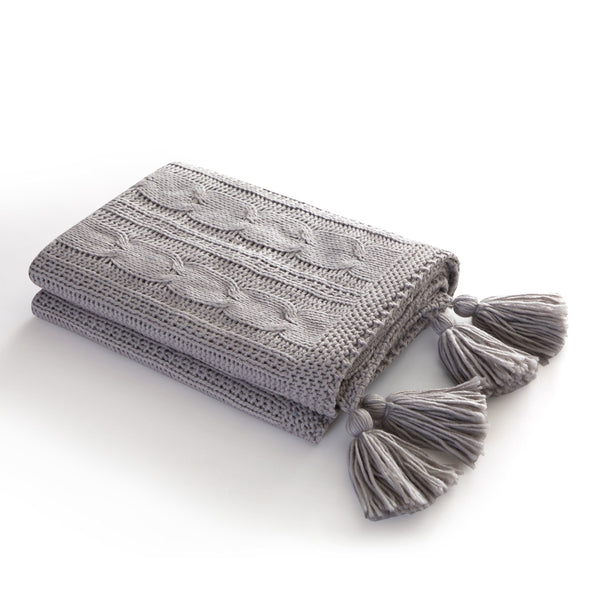 Chic Home Jorja Knitted Throw Blanket