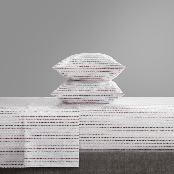 Chic Home Kailey 4 Piece Dot Striped Sheet Set