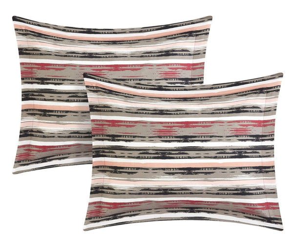Chic Home Karan 8 Piece Striped Duvet Cover Set