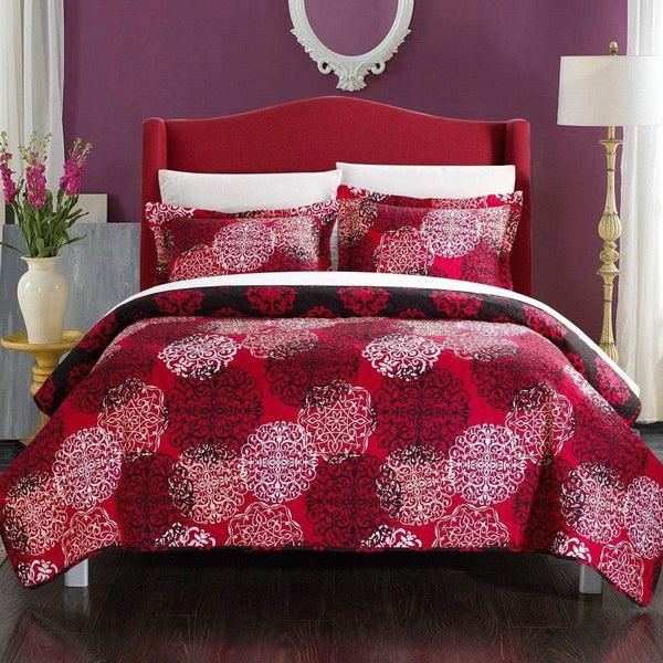 chic home Kelsie 3 Piece Boho Quilt Set