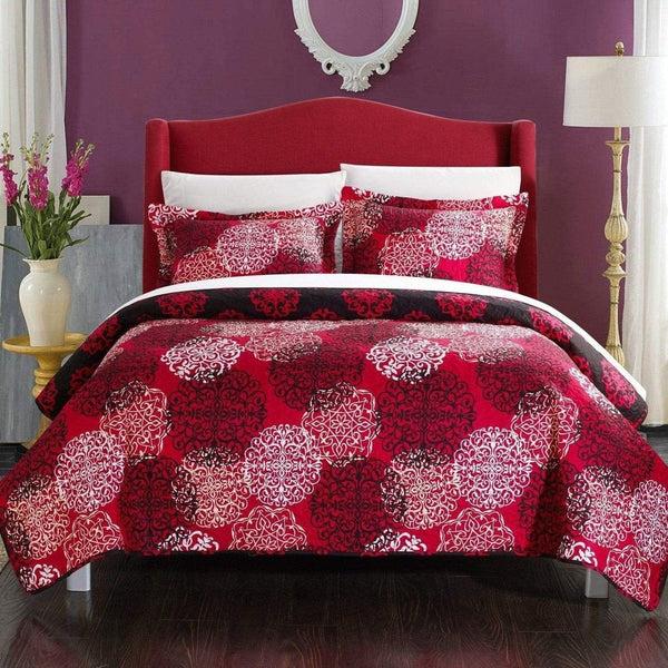 chic home Kelsie 7 Piece Boho Quilt Set