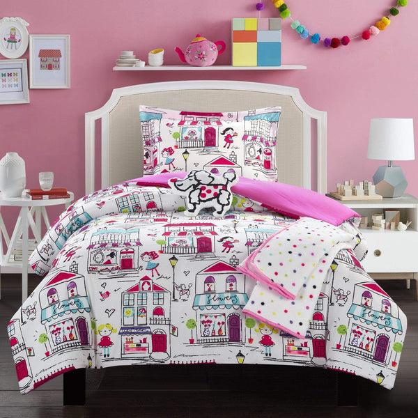 chic home Kids City 5 Piece Kids Comforter Set
