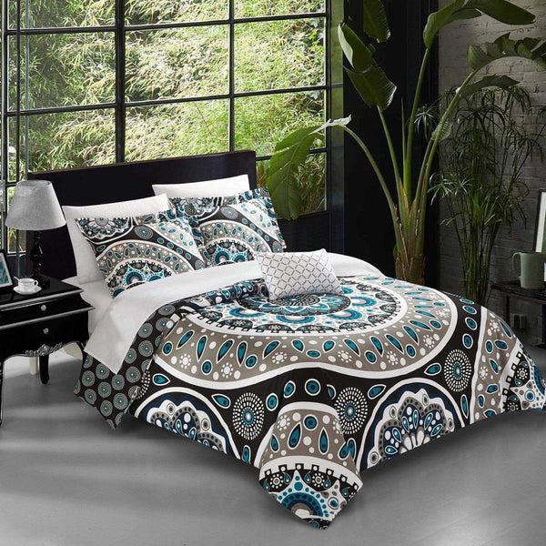 Chic Home Lacey 4 Piece Boho Duvet Cover Set