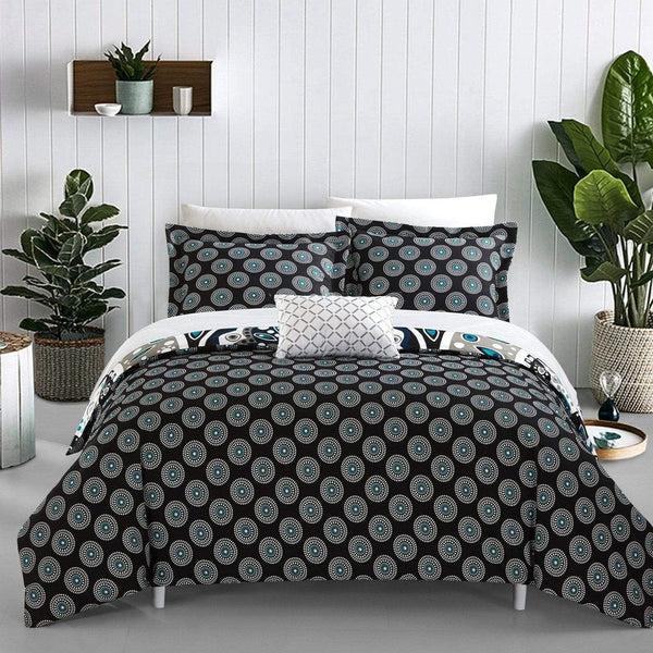 Chic Home Lacey 4 Piece Boho Duvet Cover Set