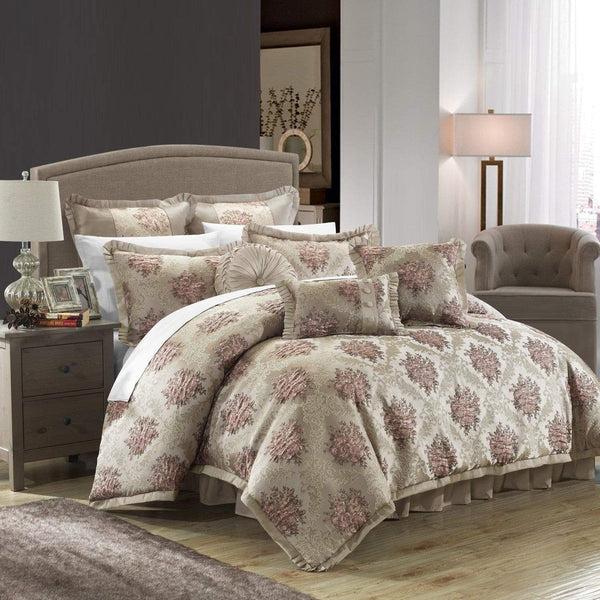 Chic Home Le Mans 9 Piece Floral Comforter Set