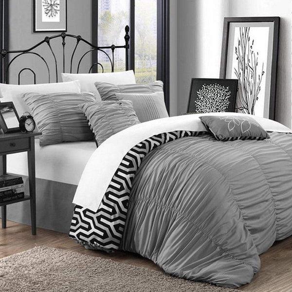 Chic Home Lessie 11 Piece Reversible Comforter Set