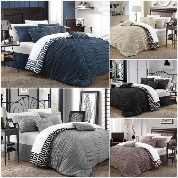 chic home Lessie 11 Piece Reversible Comforter Set