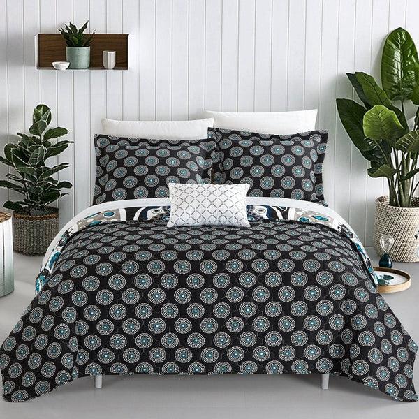 Chic Home Lucena 4 Piece Boho Paisley Quilt Set