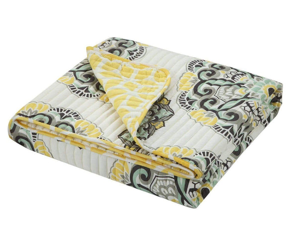 Chic Home Madrid 8 Piece Boho Medallion Quilt Set