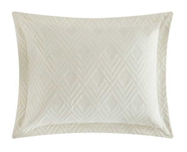 Chic Home Marling 3 Piece Geometric Quilt Set