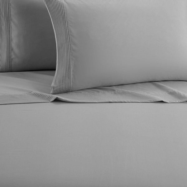 Chic Home Marsai 4 Piece Pleated Flange Sheet Set