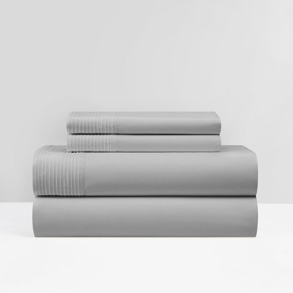 chic home Marsai 4 Piece Pleated Flange Sheet Set