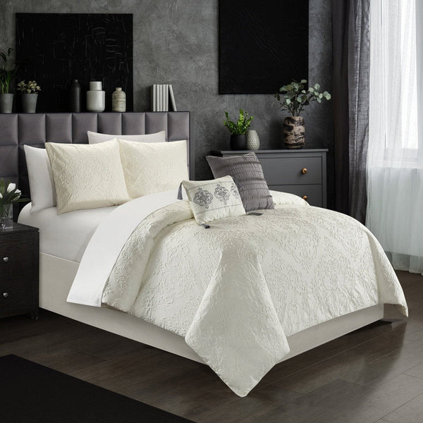 Chic Home Mayflower 9 Piece Embossed Comforter Set