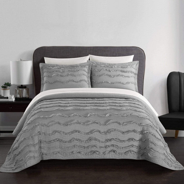 chic home Meghan 1 Piece Cotton Quilt Set