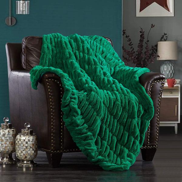 Chic Home Miera Faux Fur Micromink Throw Blanket