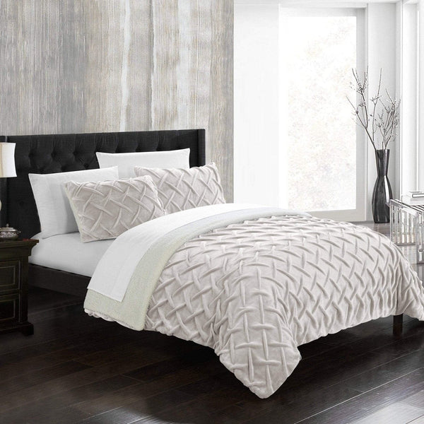 Chic Home Naama 7 Piece Sherpa Comforter Set