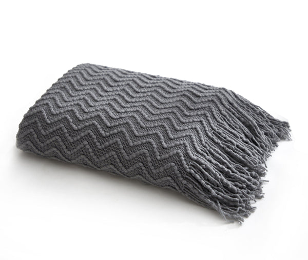 Chic Home Newport Woven Throw Blanket