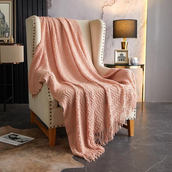 Chic Home Newport Woven Throw Blanket
