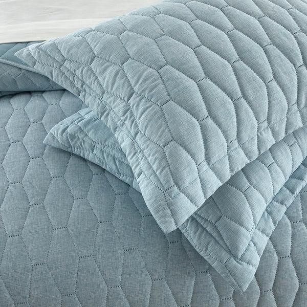 Chic Home Nyla 3 Piece Geometric Quilt Set