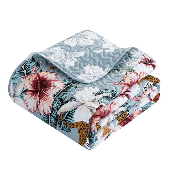 Chic Home Orithia 8 Piece Floral Quilt Set